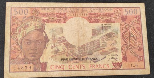 Camerun banconota 500 - da,
