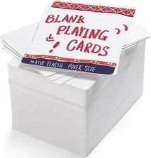 180PCS Blank Playing Cards