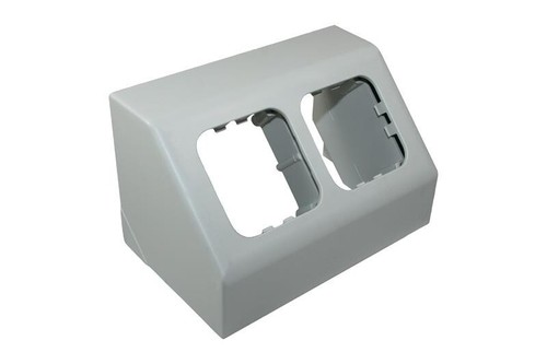 Supporto prese line grigio - 2,