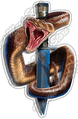 Coltello serpente serpente