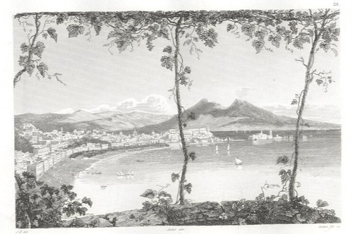 Napoli visto posillipo - napoli,