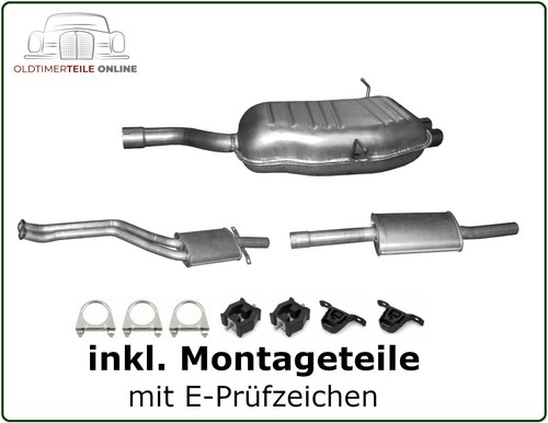 Sistema scarico per bmw 3er - di,