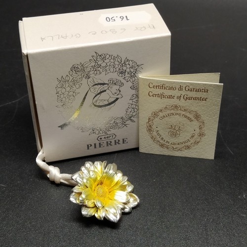 Ciondolo fiore margherita - ciondolo, a