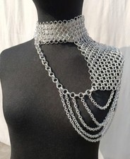 Collana donna alluminio maglia