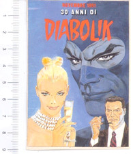 30 ANNI DI DIABOLIK - Novembre 1991  - sticker adesivi -0829