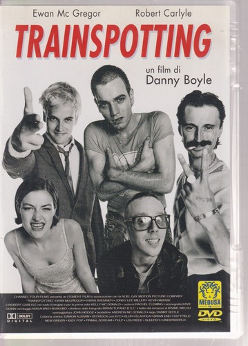 Trainspotting dvd flyer - dvd, +