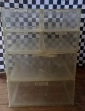 Mcm Lucite Vue Chest Stacking