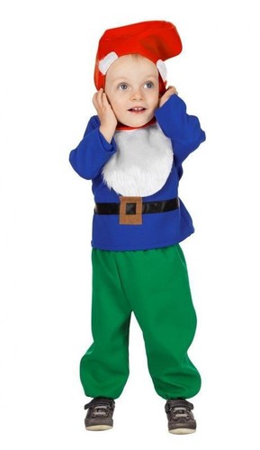 Costume nano gnomo vestito