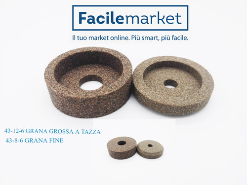 Coppia mole smeriglio - ,