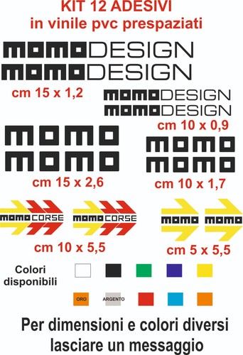Adesivi momo design - momo,
