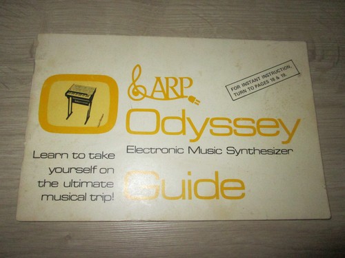 Arp odyssey guida originale - odyssey,