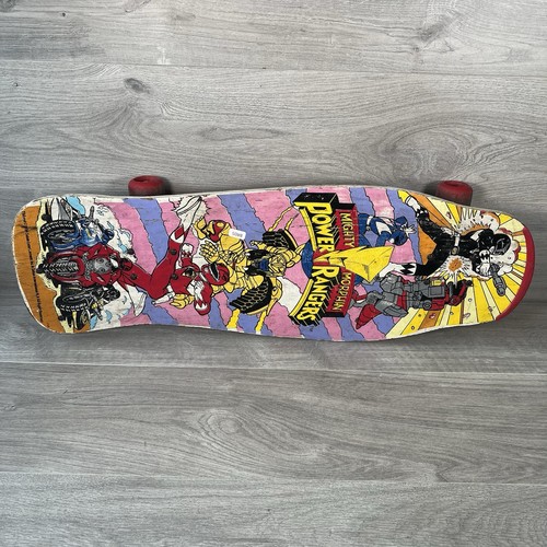 Skateboard mmpr mighty morphin - skateboard,