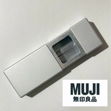 MUJI Posacenere tascabile portatile in alluminio piccola custodia (Giappone)
