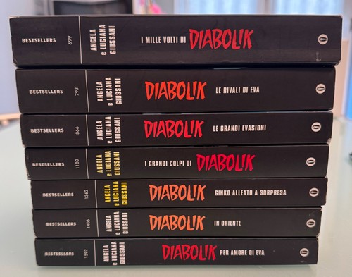 Diabolik bestsellers mondadori - diabolik,
