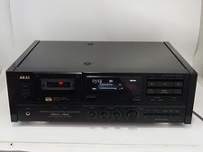 Akai GX-95 MKII Tapedeck con guance in legno di mogano " LEGGI DETTAGLI "