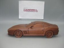 Modellino Ferrari 550 Maranello 1:18 struttura in legno #d094