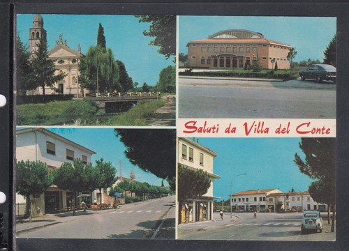 Cartolina saluti villa del - cartolina,