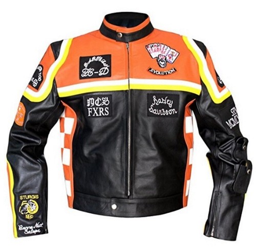Giacca vera pelle hddm uomo - giacca,