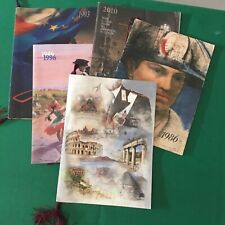 5 CALENDARI STORICI CARABINIERI ANNI 1986-1993-1996-2010-2019 Con Cordoncino