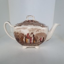Antica teiera ceramica johnson - antica,