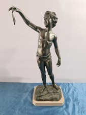 SCULTURA IN BRONZO O ALTRO MATERIALE PESCATORELLO F.TA FERDINAND DE LUCA