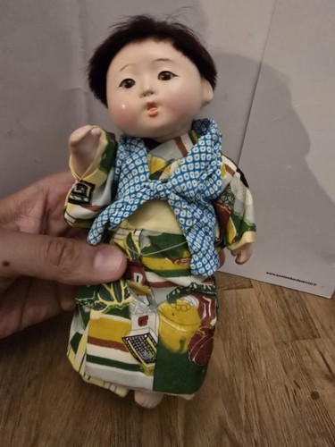 Antica bambola bambino - antica,