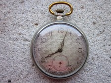 OROLOGIO DA TASCA VERA MADE SWISS CIPOLLA PER TASCHINO TASCABILE VINTAGE