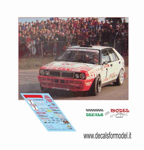 Decals lancia delta - decals,