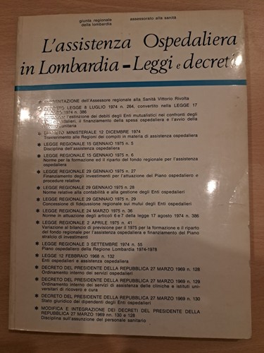 Assistenza ospedaliera in - ospedaliera,