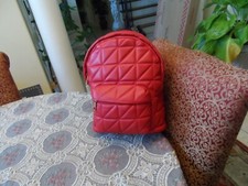 New Zara Red Faux Leather
