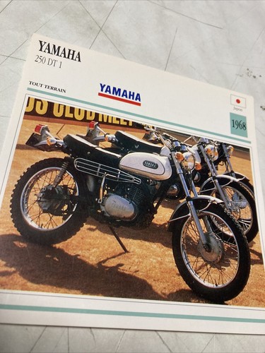Yamaha 250 dt1 - 250, scheda