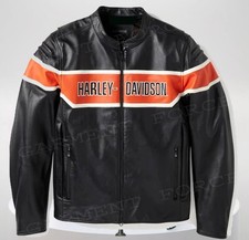 Giacca Moto Pelle Uomo Vera