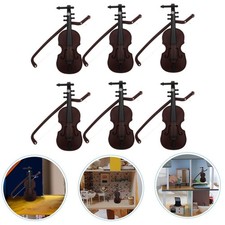 6 Pcs Ciondolo Violino Mini