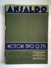 AA.VV. "ANSALDO MOTORI TIPO Q