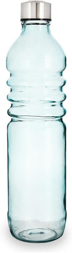 Bottiglia 125cl blu rilievo - bottiglia,