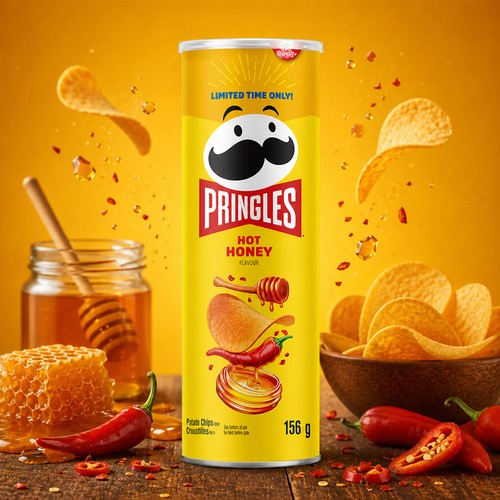 Pringles hot honey 158g - pringles,