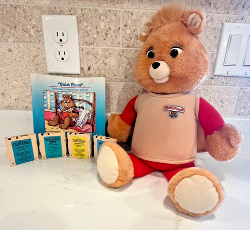 Teddy ruxpin 1992 with quiet - ruxpin,
