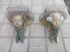 COPPIA PUTTI MENSOLA ANTICA