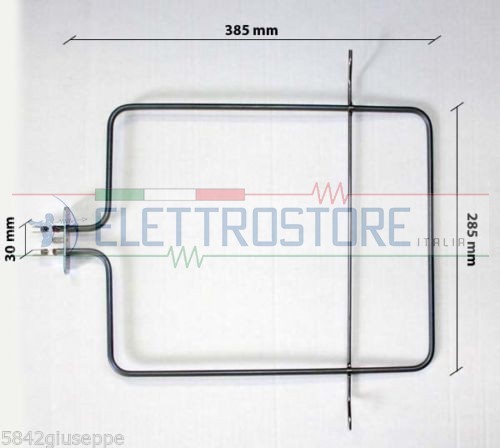 Resistenza forno base - base, f.lli