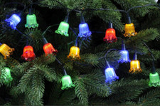 20 LED XMAS colorati stile