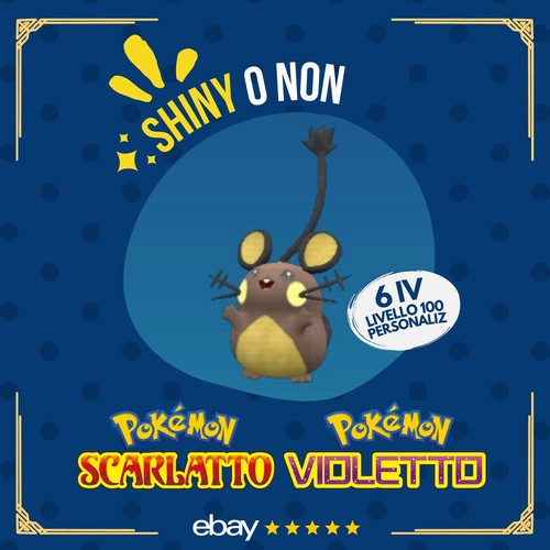 Dedenne shiny non - o,