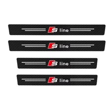 4 adesivi battitacco portiera