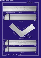 cornici in gesso modanature
