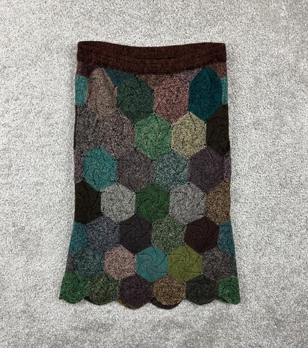 Kenzo gonna patchwork lana - gonna,