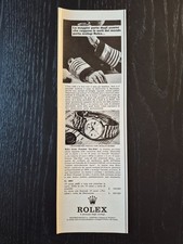 1968 #3 Rolex Day Date ref. 1803 - Original AD Advertising Pubblicità Vintage