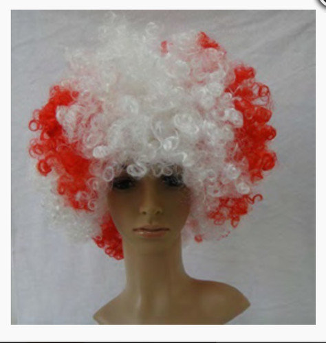 Parrucche afro rosse - , bianche