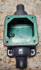 PermaCote PMFSC-2-75 3/4" PVC Coated 2 Gang Shallow Feed Threw Conduit Box