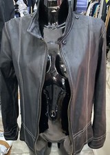 Giacca In Pelle Donna Woman Tg