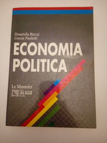 Libro biozzi paoletti economia - paoletti,