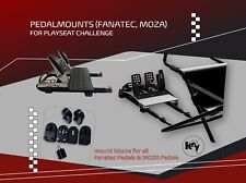 Supporti pedali Playseat Challenge Mod per tutti i pedali Fanatec e Moza CRP-2